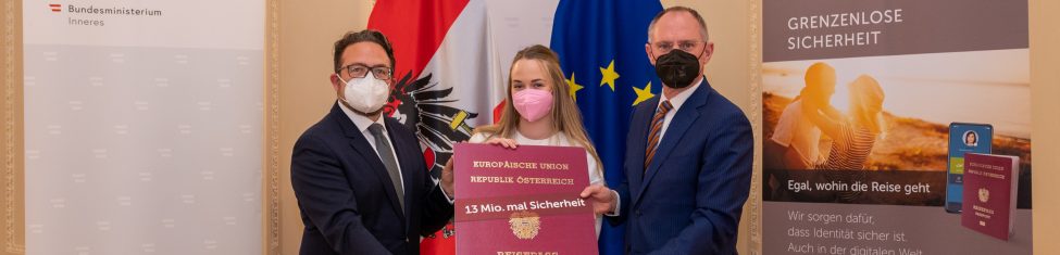 13 Millionster Reisepass