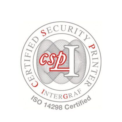 ISO14298 Zertifizierung als Security Printer by Intergraf