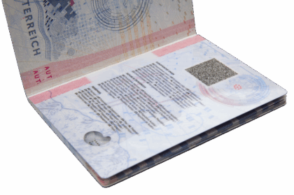 Biometric QR Code der OeSD
