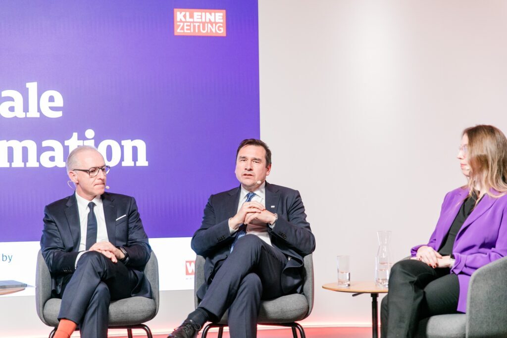 OeSD Generaldirektor Lackner Diskussion Thementag Digitale Transformation Kleine Zeitung