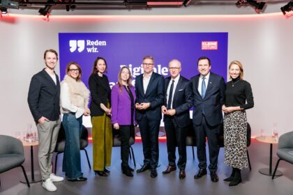 Diskussionsteilnehmer Thementag Digitale Transformation Kleine Zeitung