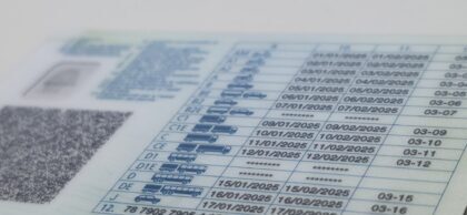 Backside of Andorra Driver's License by OSD