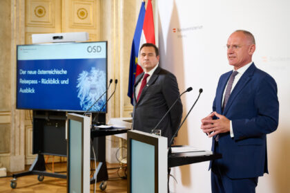 Press Conference: The 2-Millionth Passport